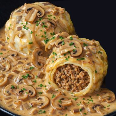 Gefüllte Knödel